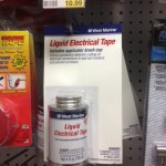 liquid electrical tape is handy for wet locations, sealing securely against moisture.